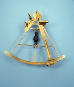 Sekstant, c.1780 (pirinç)